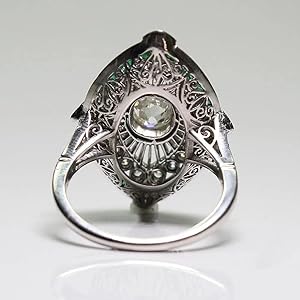アクセサリー vintage ring 925 silver 925 Silver Vintage Twisted Rope & Open Circles Band Ring Sz
